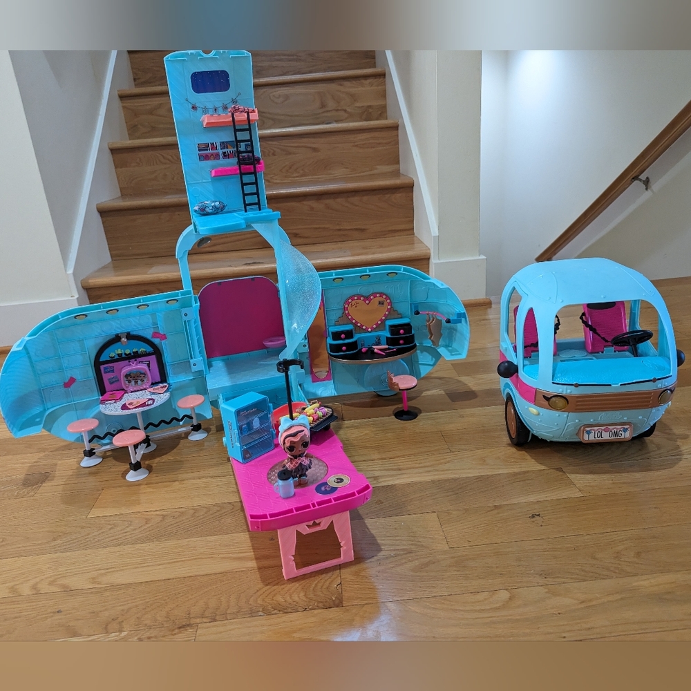 Lol surprise! doll glamper 2 in 1 fashion van camper van